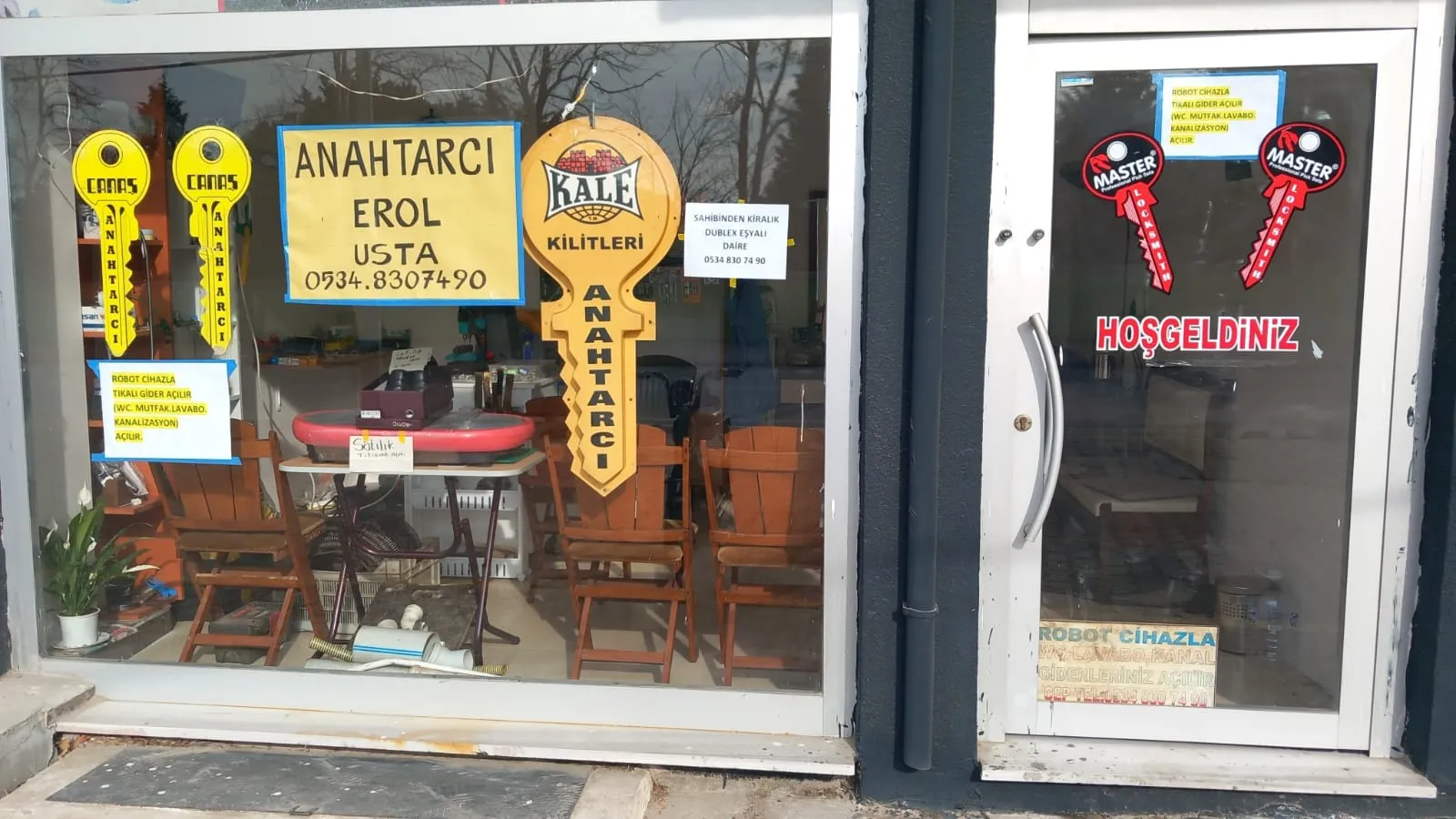 tekirdağ saray çilingir erol dükkan